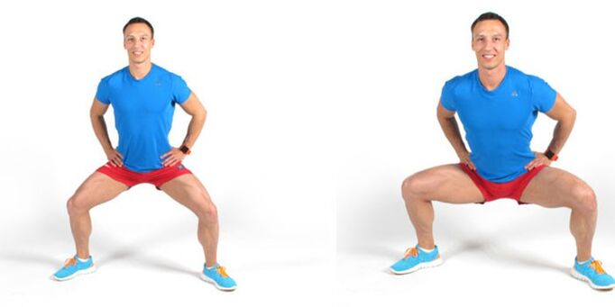 Τα squats Plie θα βοηθήσουν στην αποτελεσματική αύξηση της ισχύος ενός άνδρα